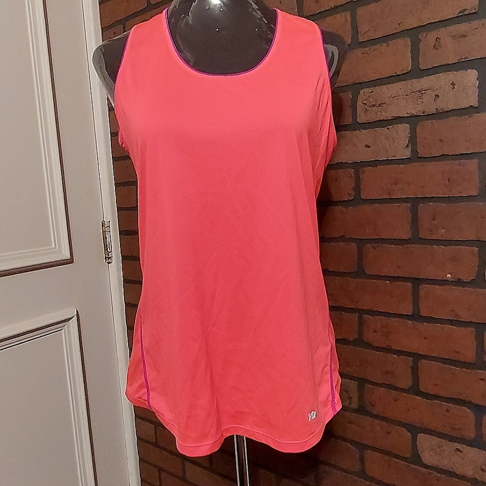 Activewear Sleeveless Top Marmot Sz Large Pink Racerback Performance Tank Sporty